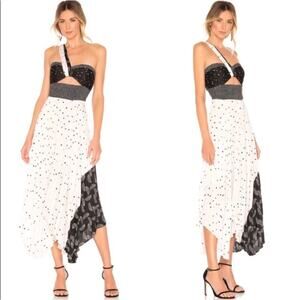 A.L.C. | Dresses | Alc Andie Cut Out Strapless Midi Dress Nwtwd Size 4 |  Poshmark